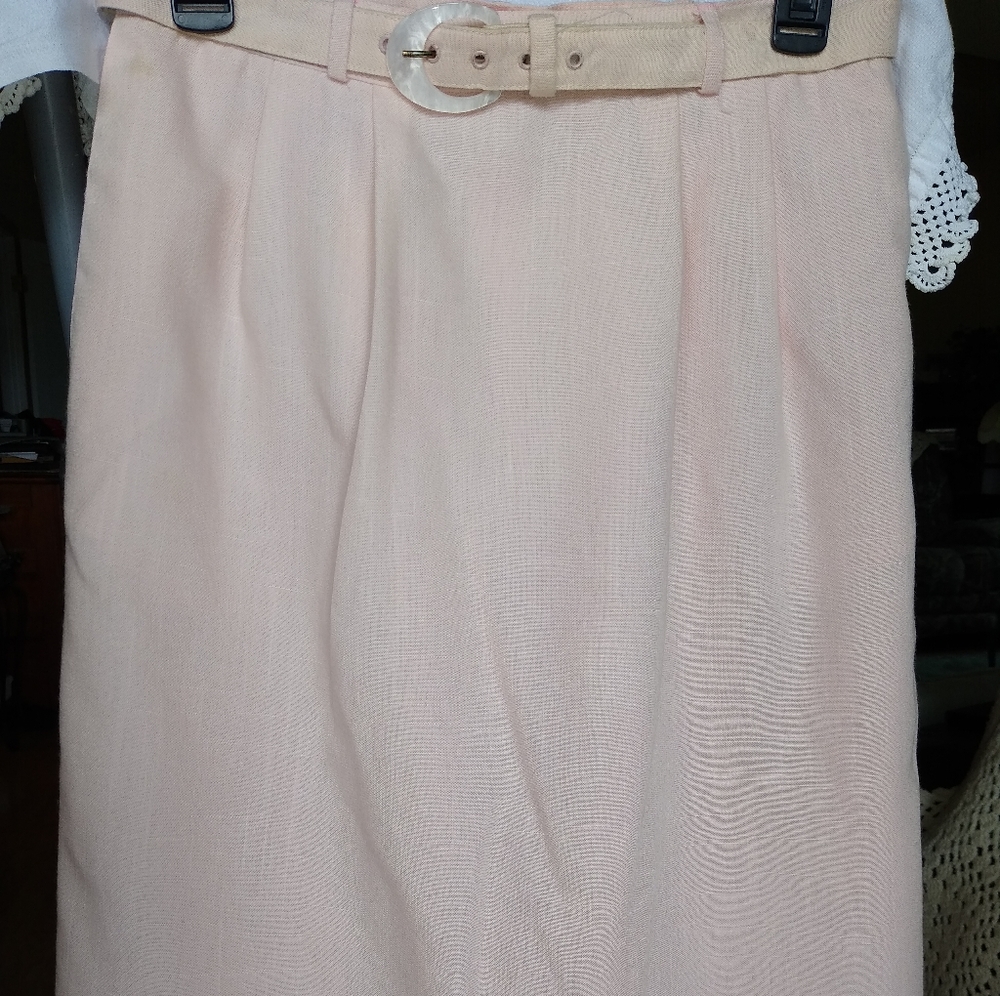 Gorgeous blush pink skirt